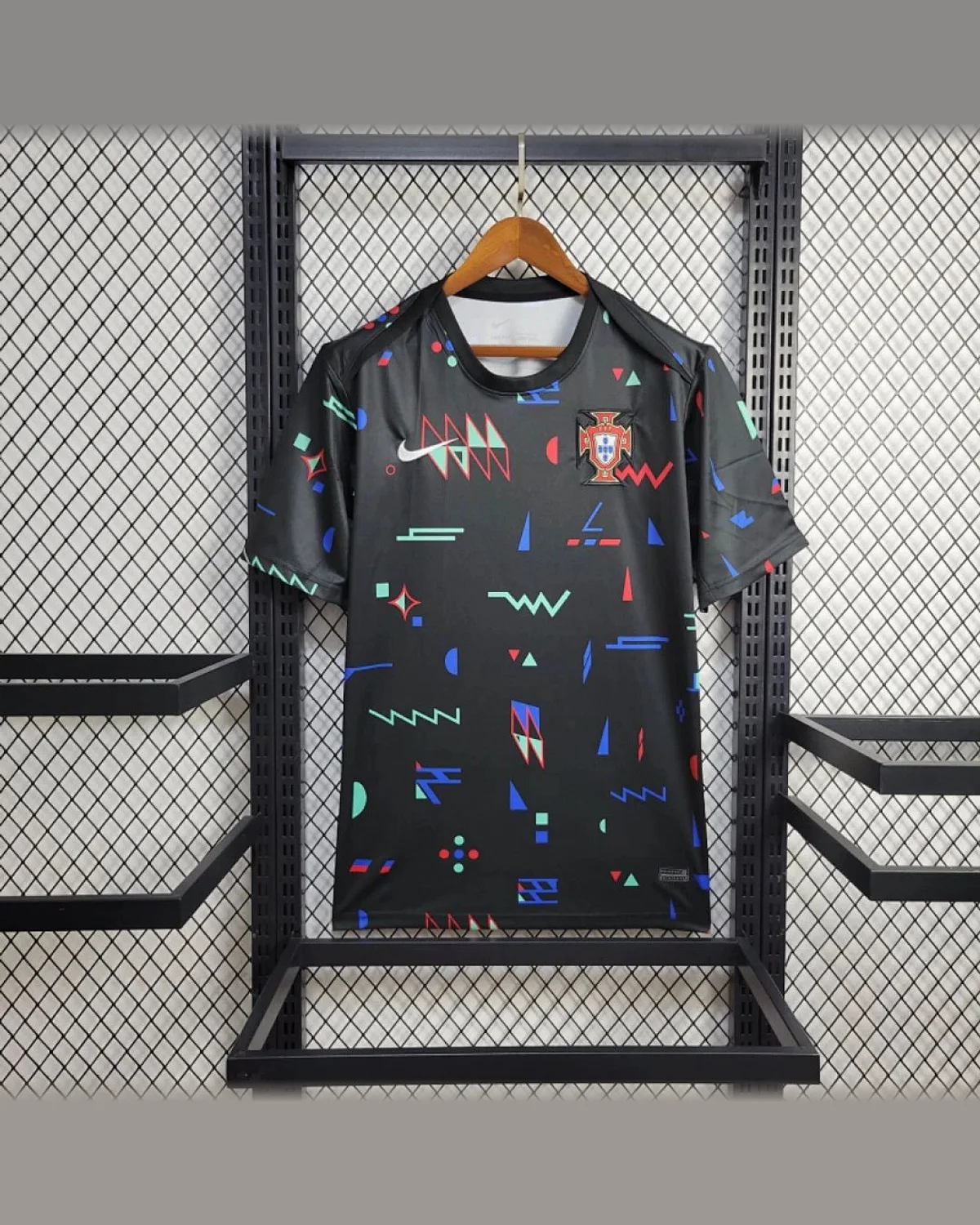 Portugal Portugal 2024/25 Euro Pre-match training uniform Jersey football jersey