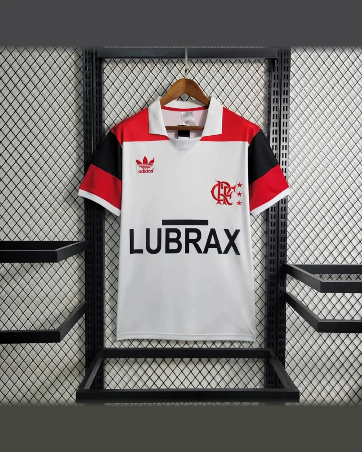 Flamengo Retro 1986 Flamengo Away football jersey