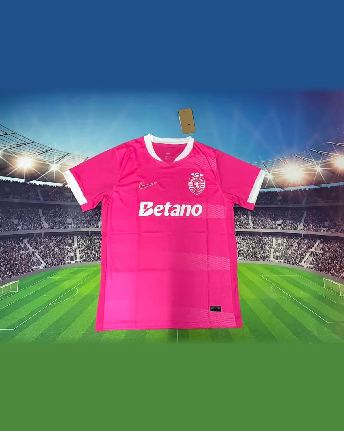 Sporting CP Nike Sporting CP Pink Special Football Jersey football jersey