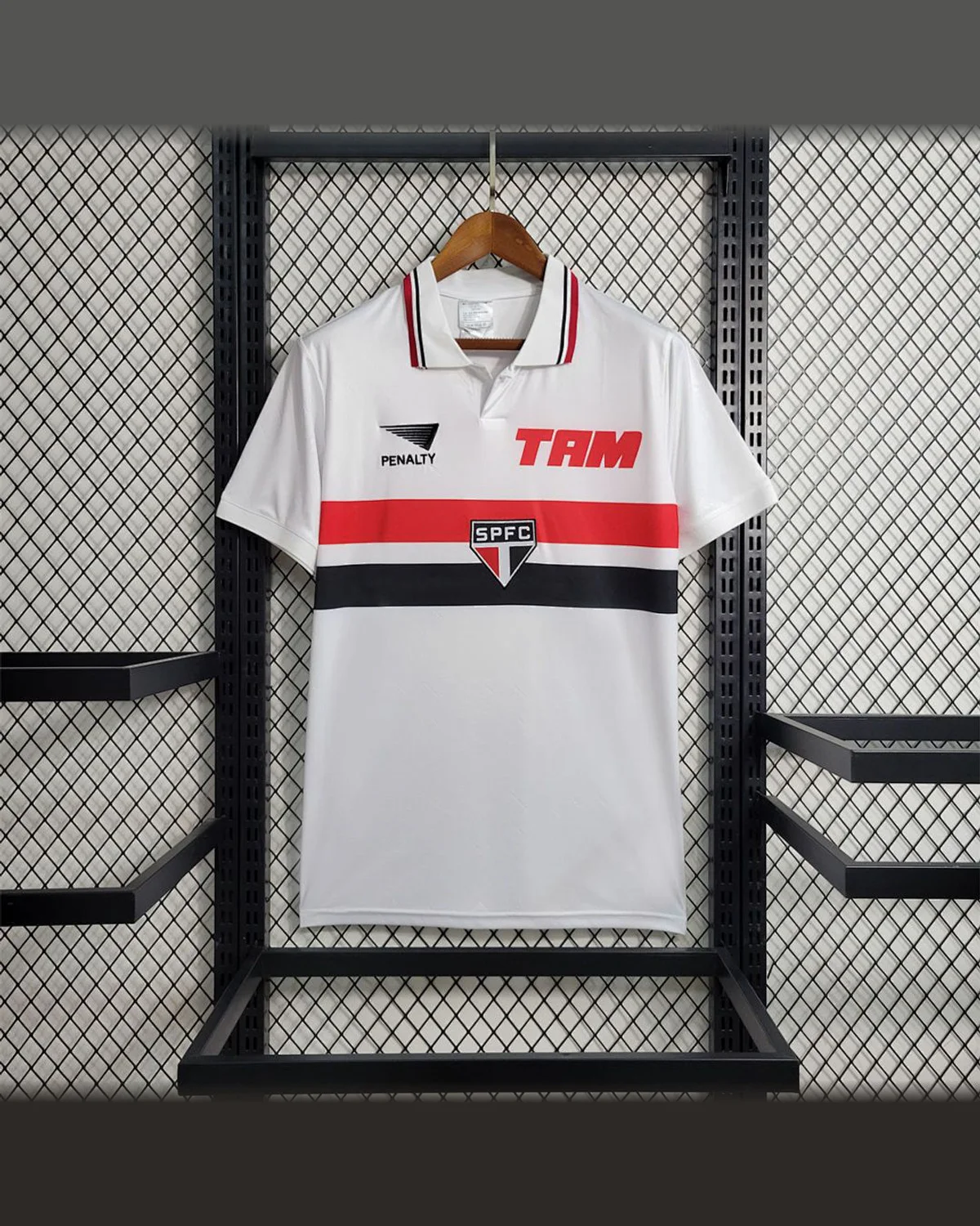 São Paulo Retro Version 93-94 Sao Paulo Home football jersey