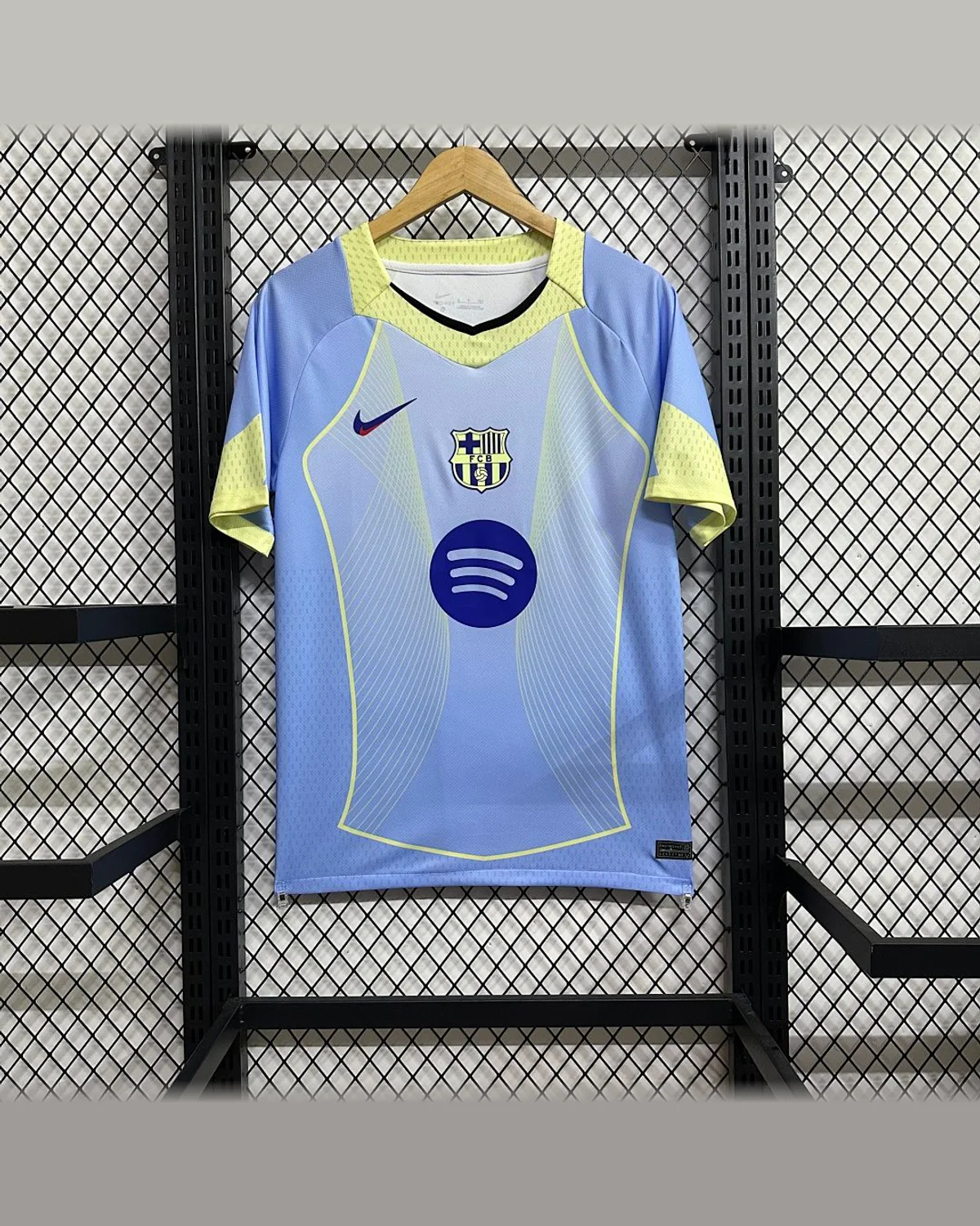 FC Barcelona 2025/26 Barcelona Design Yellow Blue football jersey