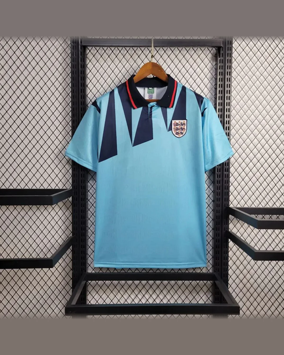England Retro 1992 England Third Away football jersey