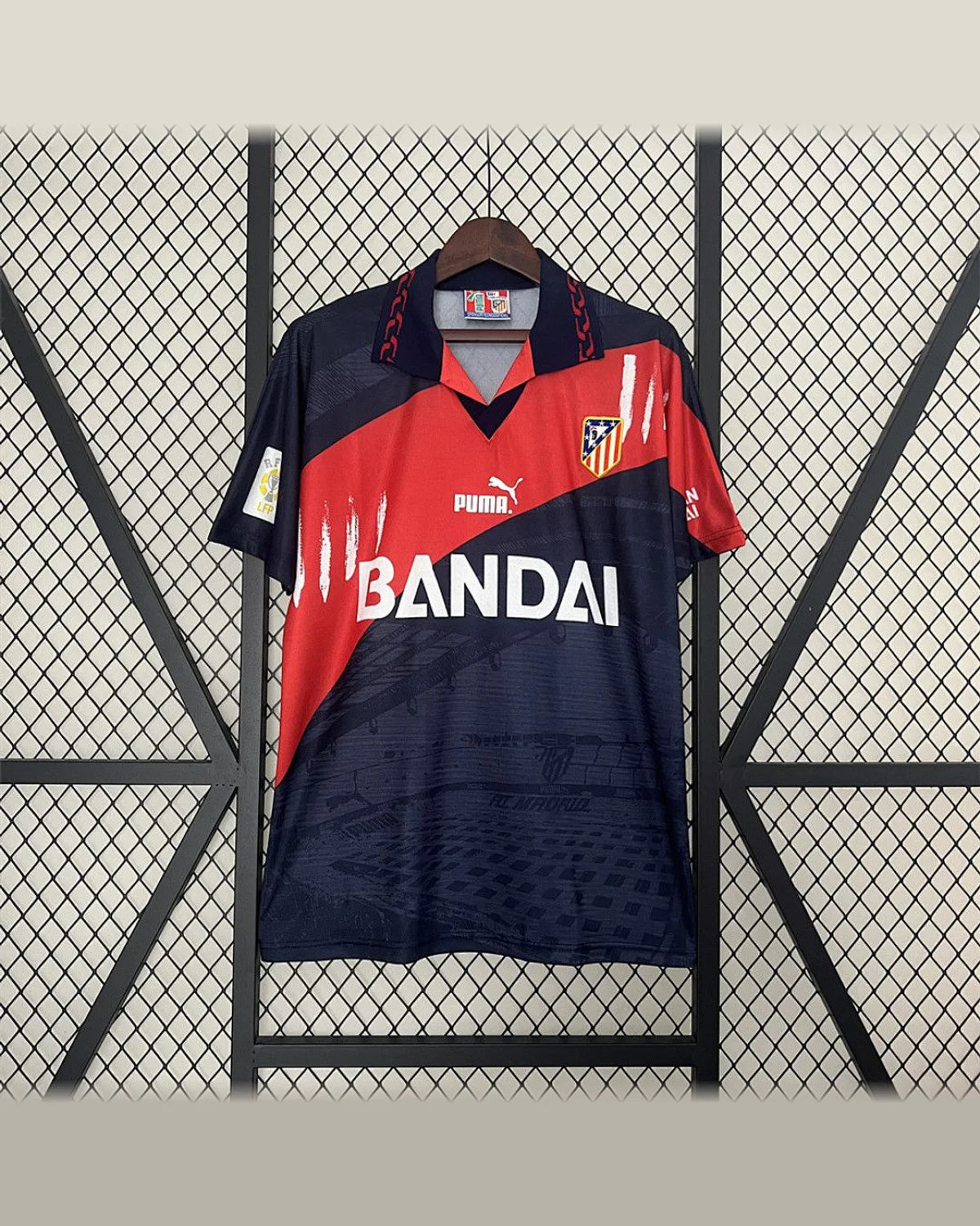 Atlético Madrid Retro 96/97 Atletico Madrid Away football jersey
