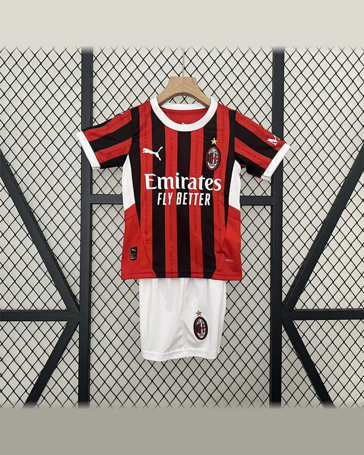 AC Milan 2024/25 Kids AC Milan Home football jersey
