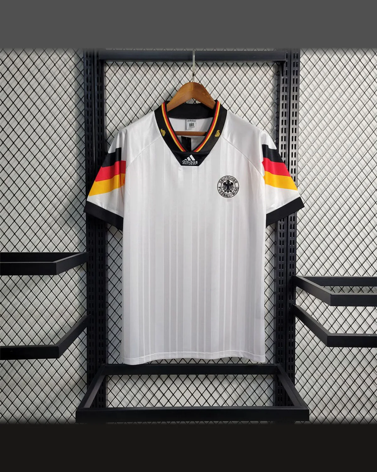 Germany Retro Germany 1992 Home football jersey