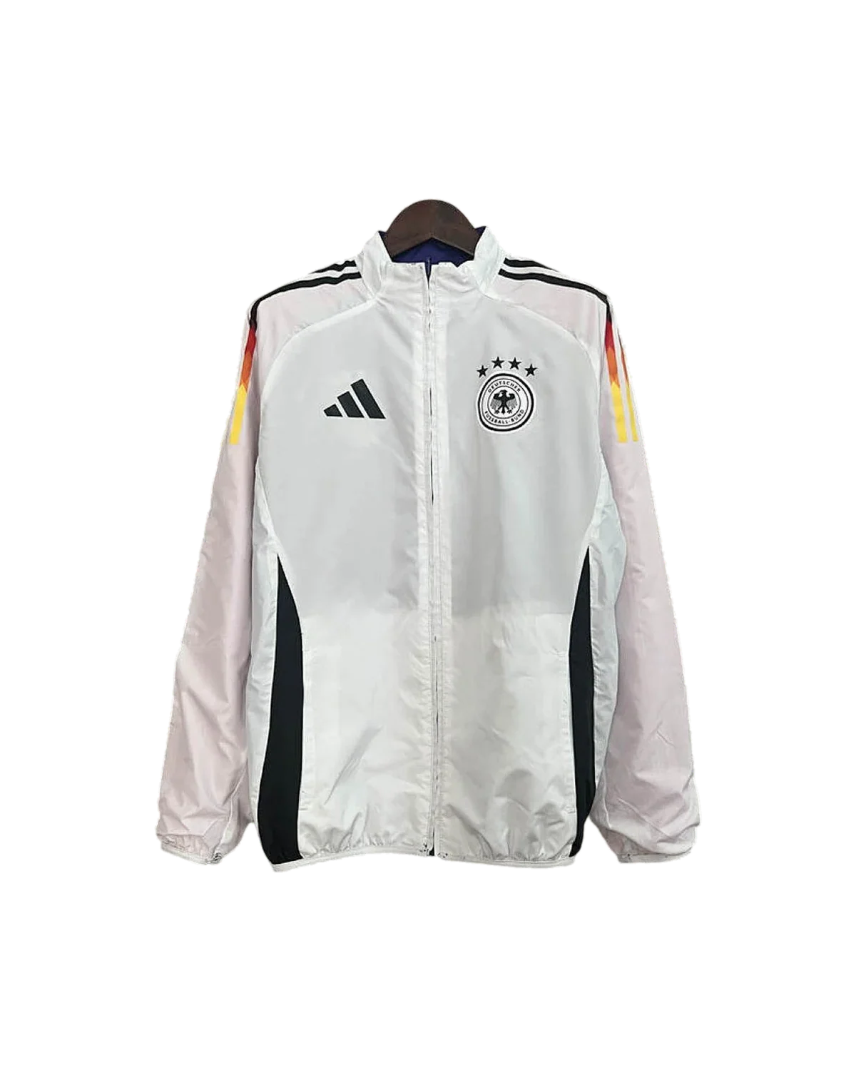 Germany 2024 Germany Trench Coat Reversible – White football jersey