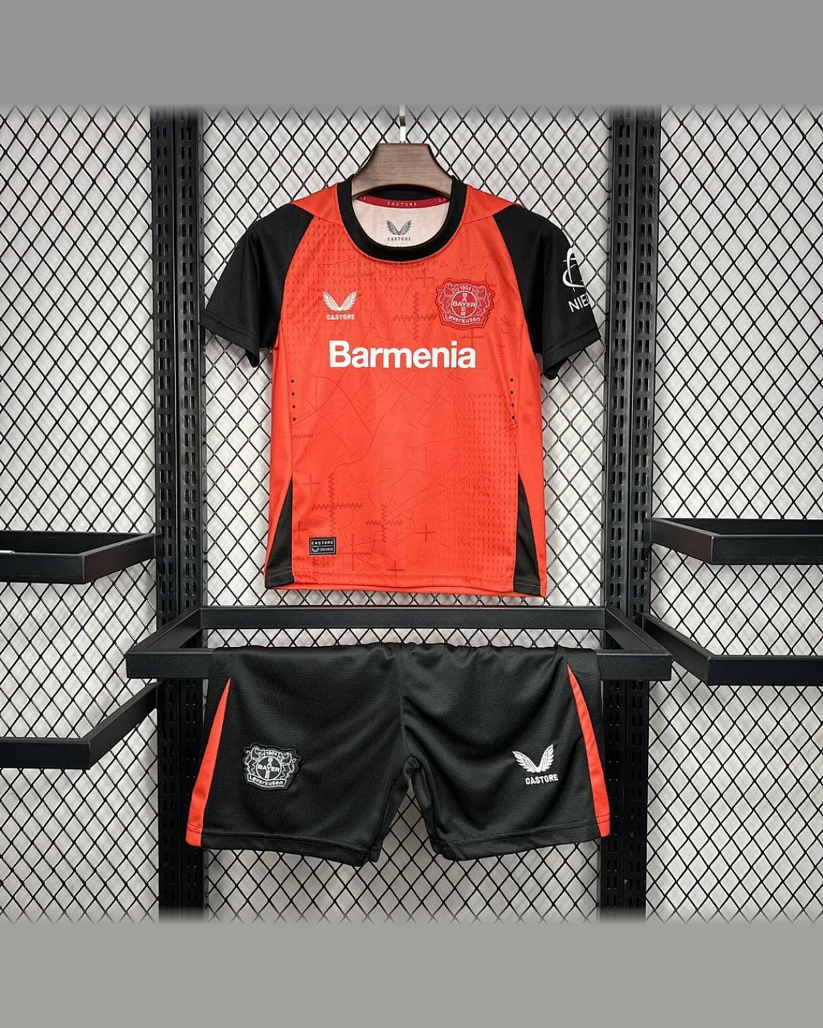 Bayer Leverkusen Bayer 04 Leverkusen 2024/25 Home Kids Kit football jersey