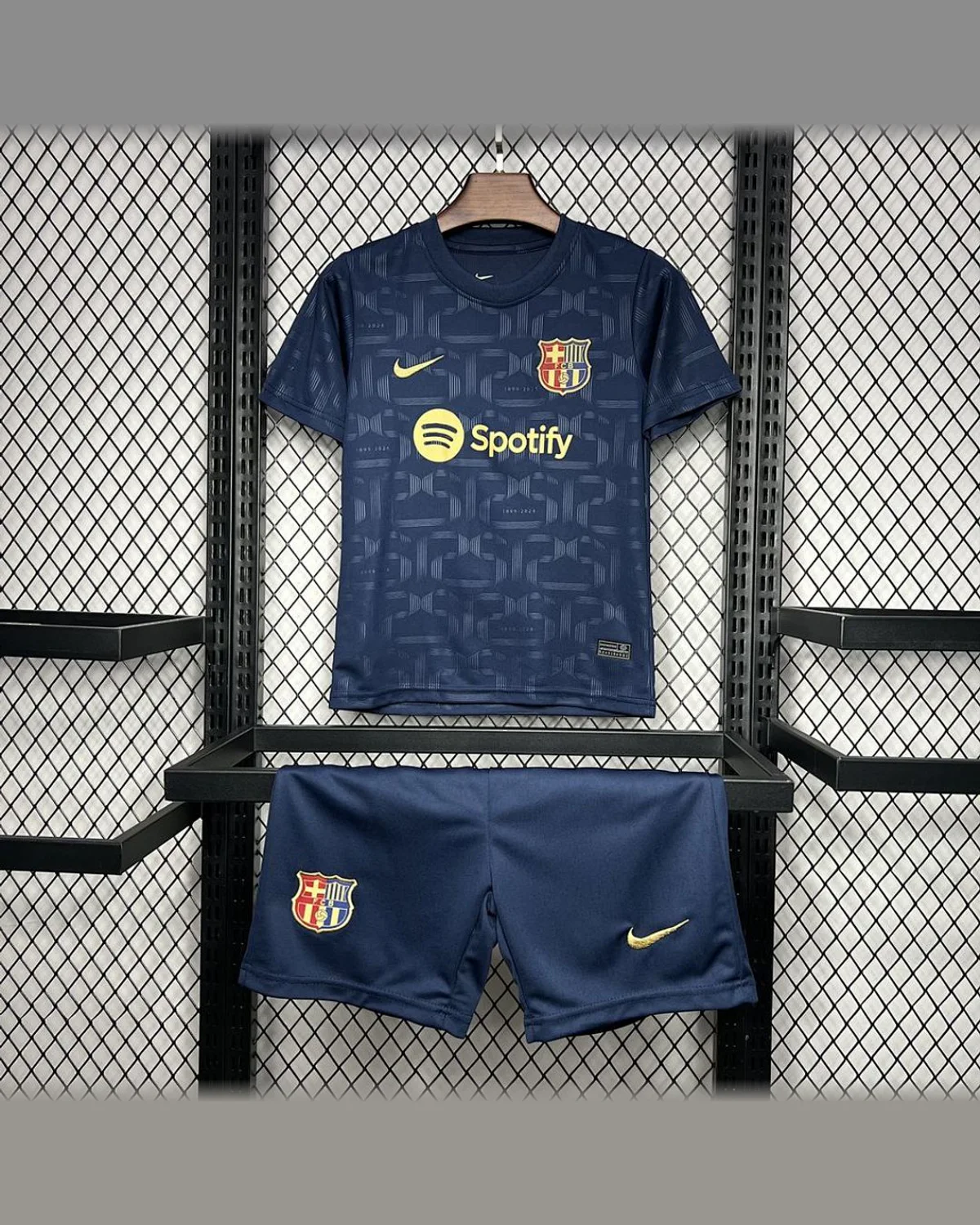 FC Barcelona Barcelona 2024/25 125th Anniversary Edition Kids Kit football jersey