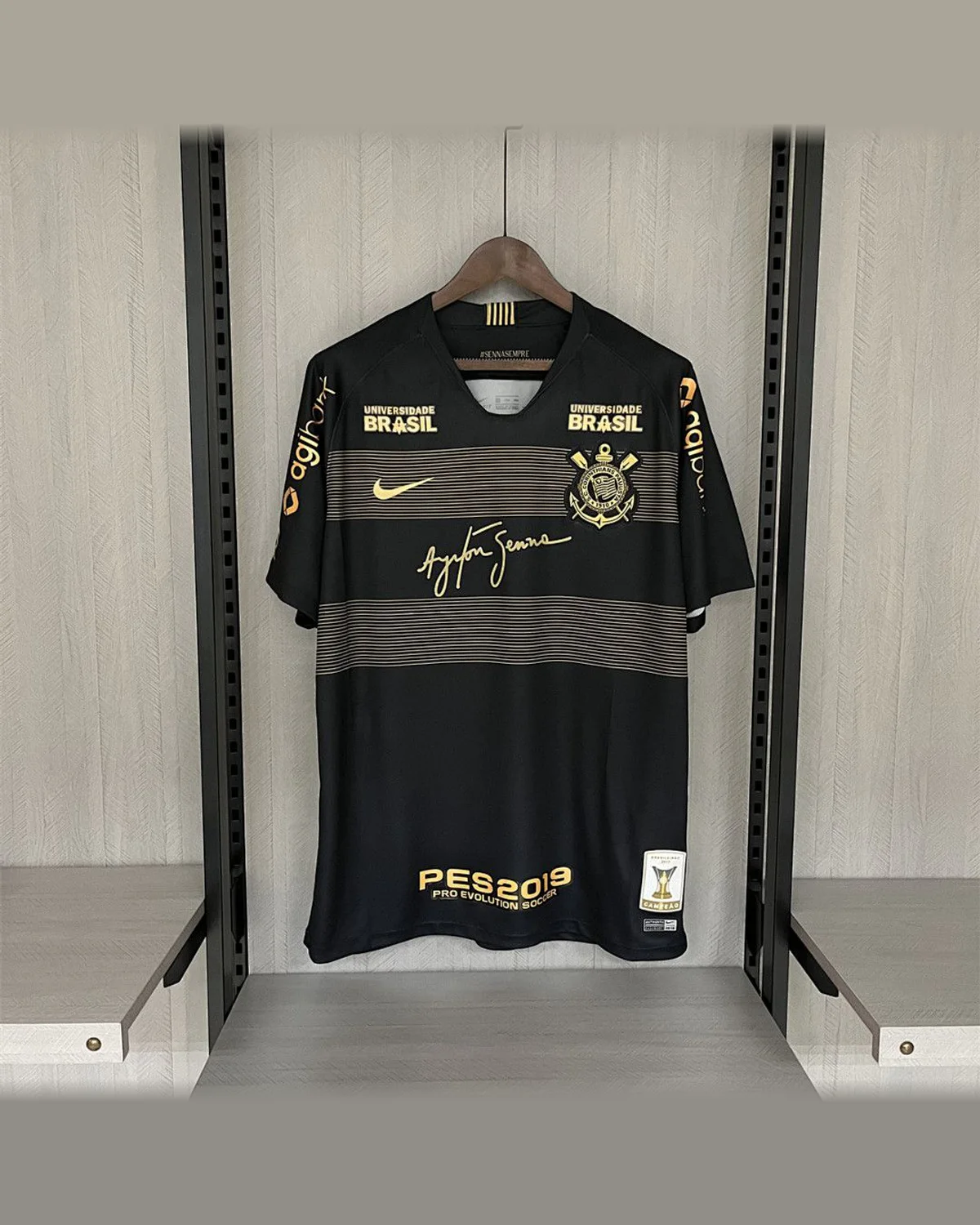 Corinthians Retro 18/19 Corinthians II Away All Sponsors football jersey