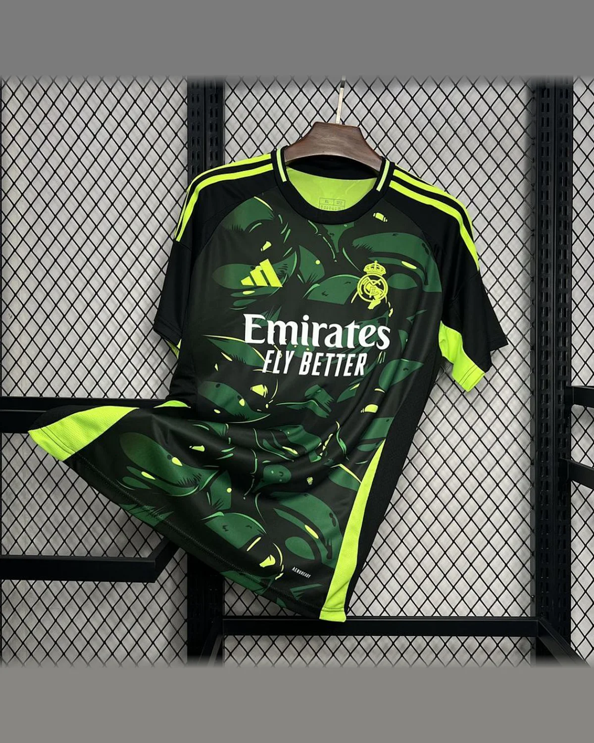 Real Madrid Real Madrid 2024/25 Green And Black Special Edition Jersey football jersey