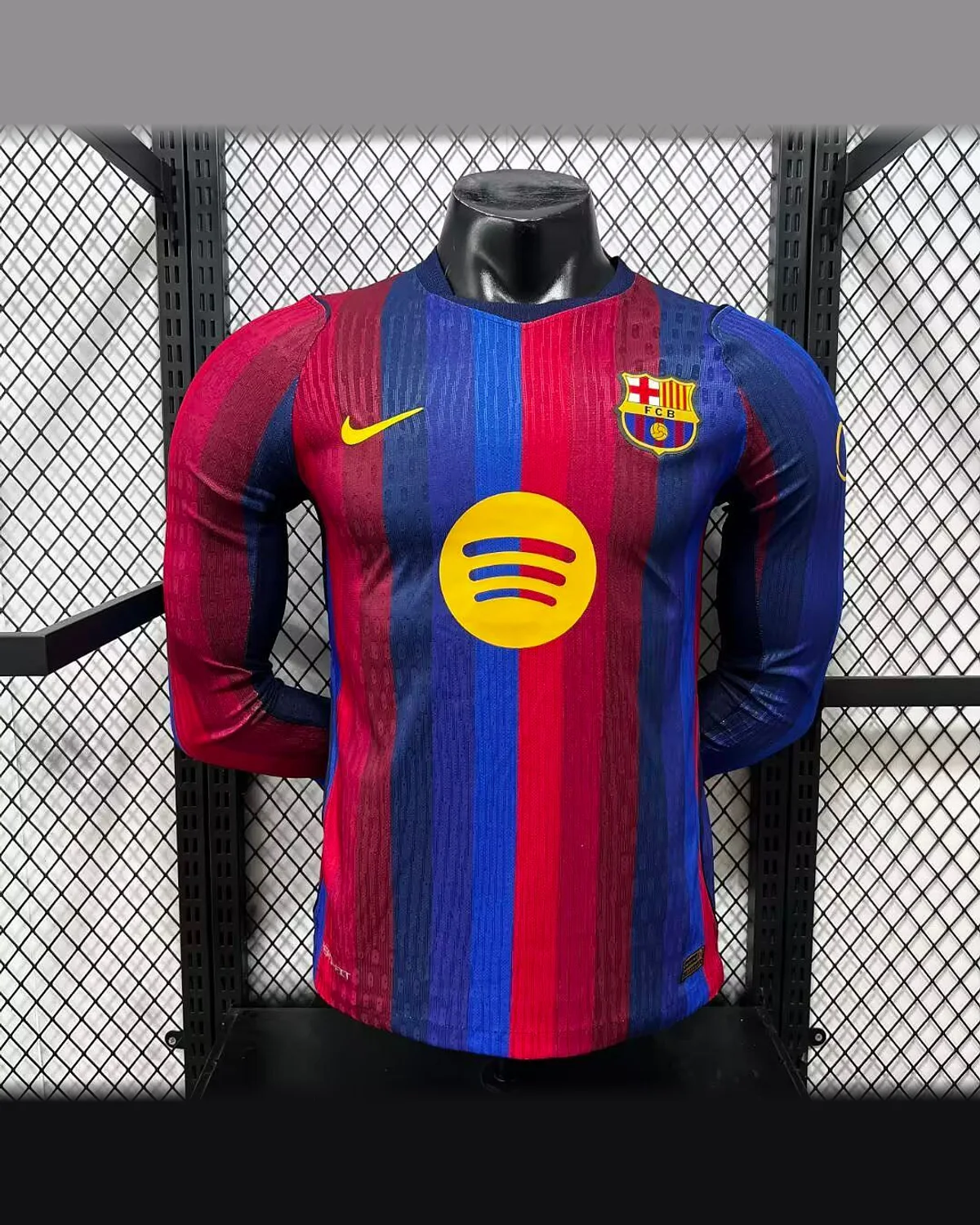 FC Barcelona 2026/27 Barcelona Home Long Sleeve - Player Version football jersey