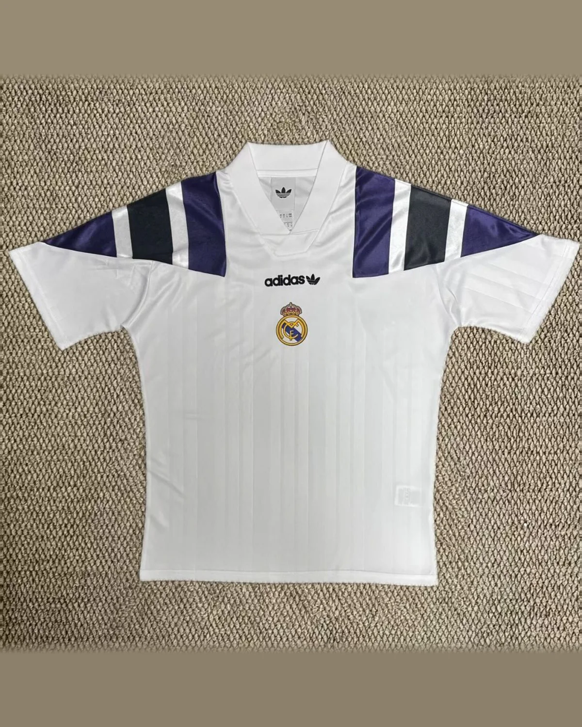 Real Madrid 2026/27 Real Madrid Leisure White And Purple football jersey
