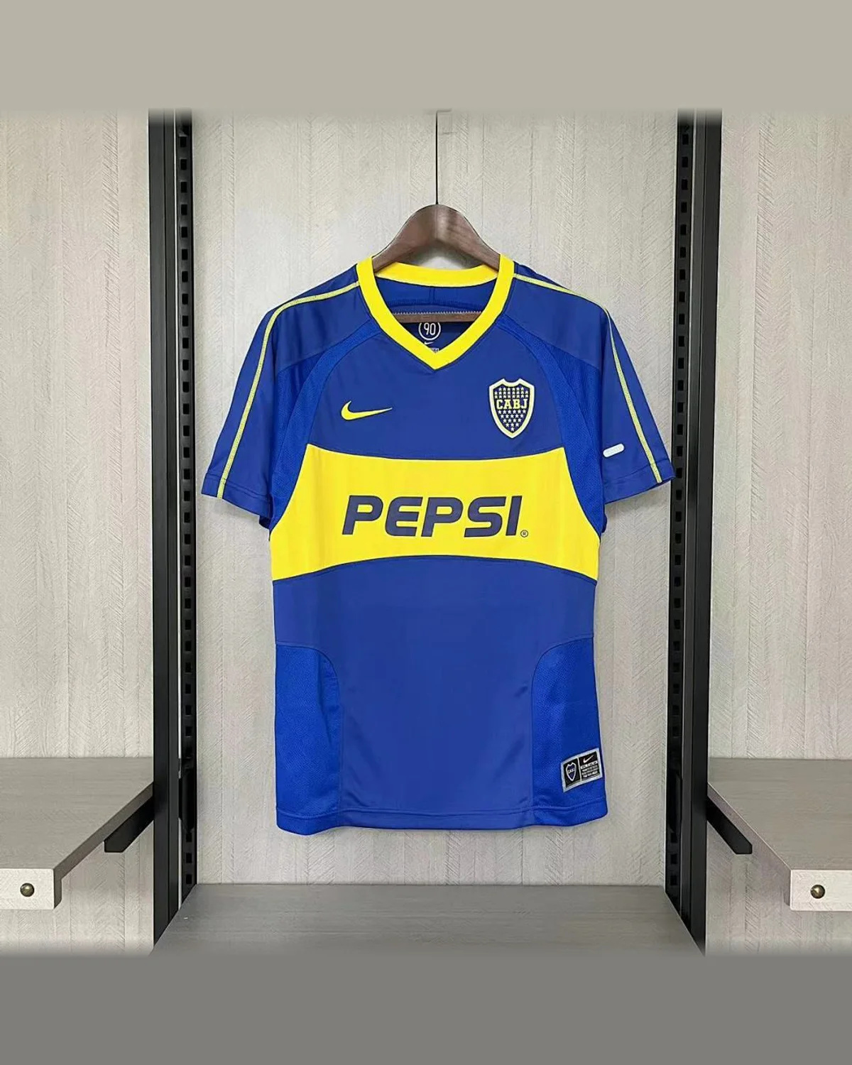 Boca Juniors Retro Boca Juniors 2003/04 home football jersey