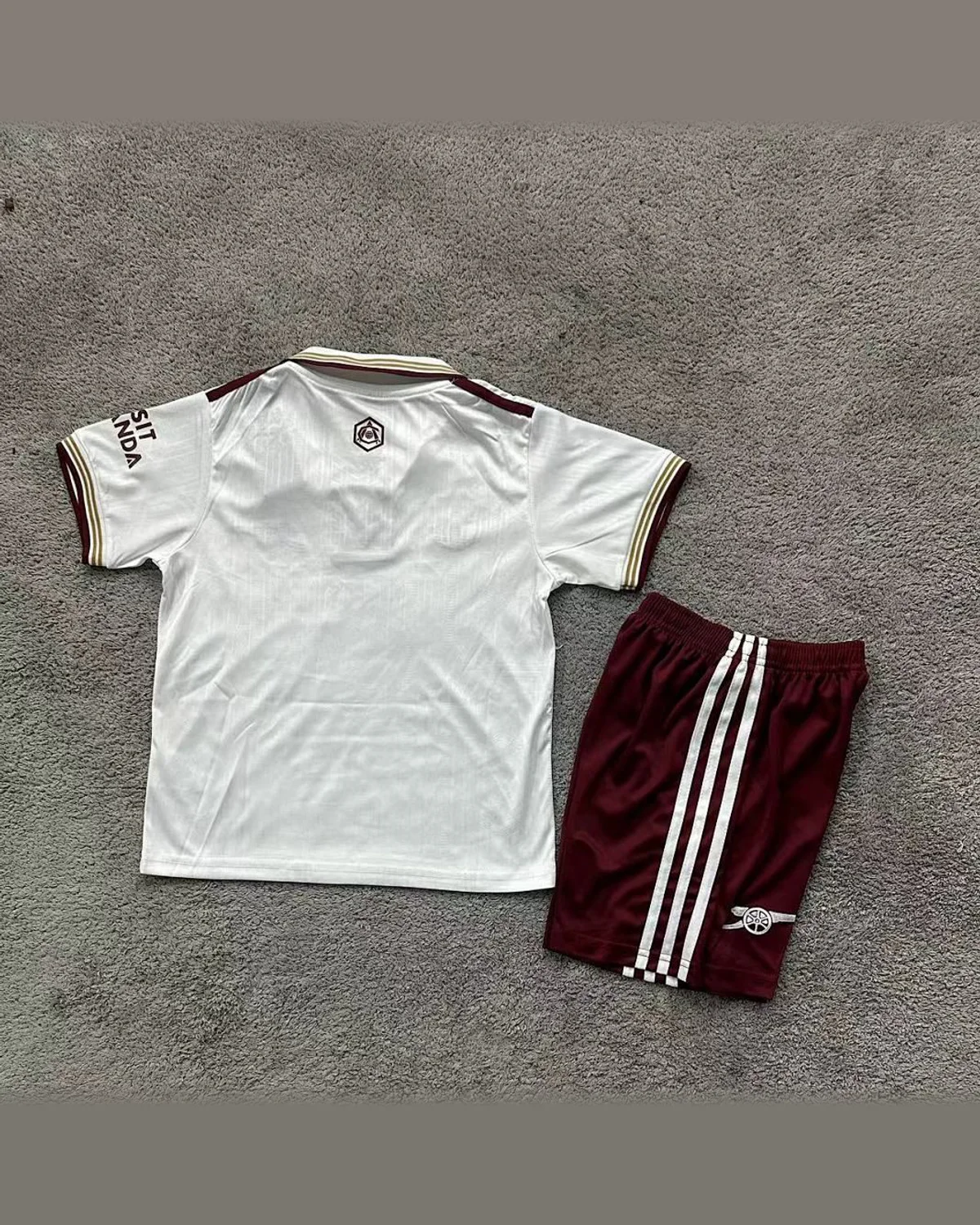Arsenal 2025/26 Arsenal Away Kit Kids football jersey
