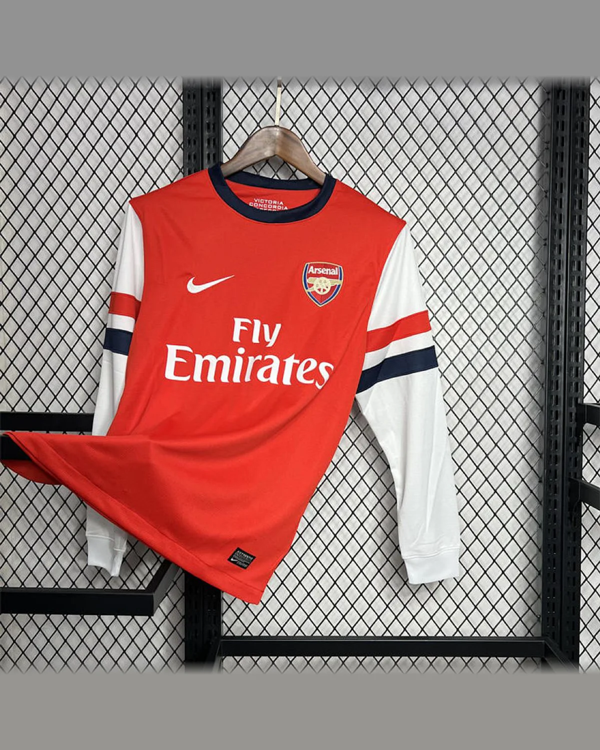 Arsenal Retro 2012/13 Arsenal Home Long Sleeves Jersey football jersey