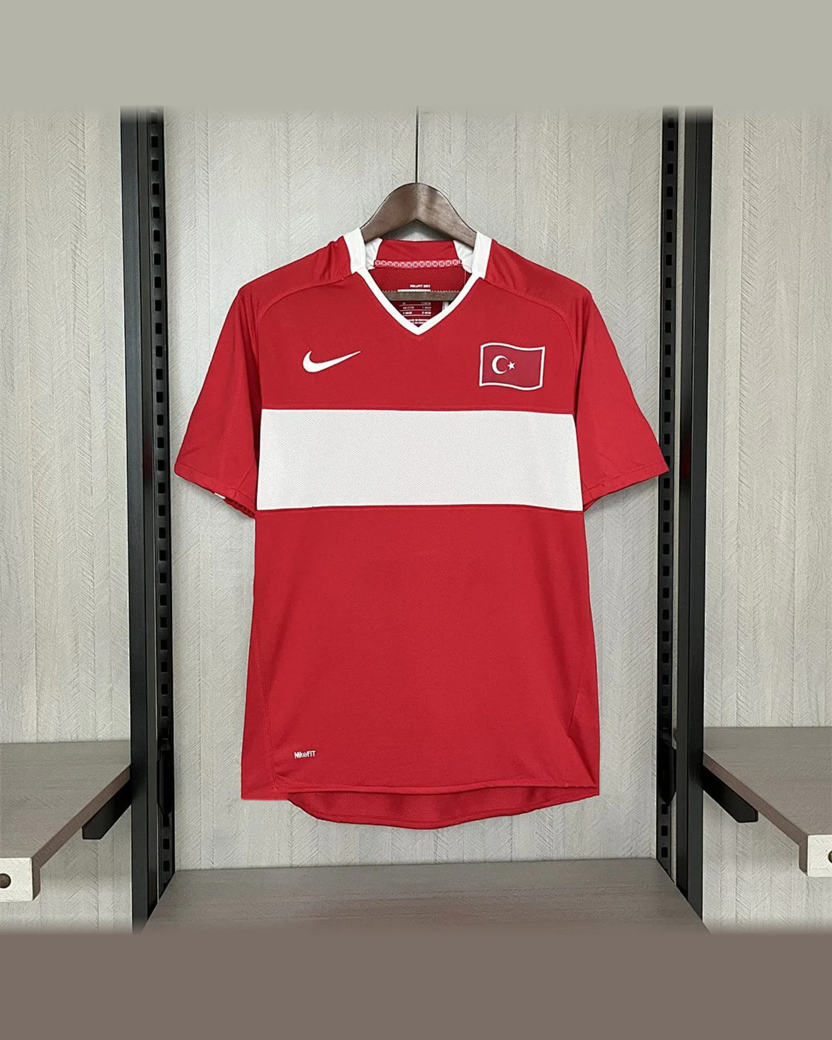 Türkiye Retro 2008 Turkey home jersey football jersey