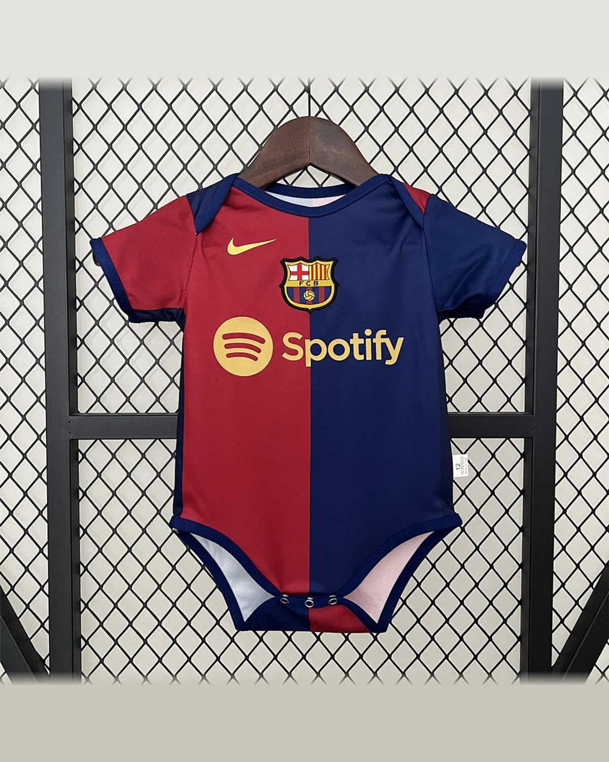 FC Barcelona 2024/25 Baby Barcelona Home 9-12 Kids football jersey