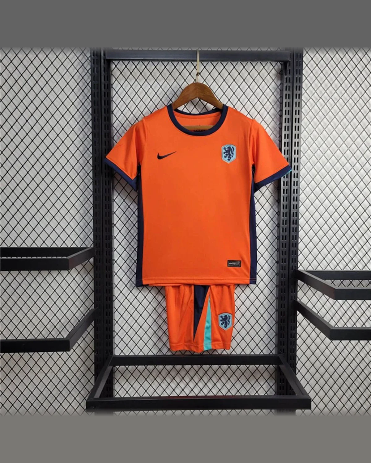 Netherlands Netherlands 2024/25 Euro Home Kids Kit football jersey