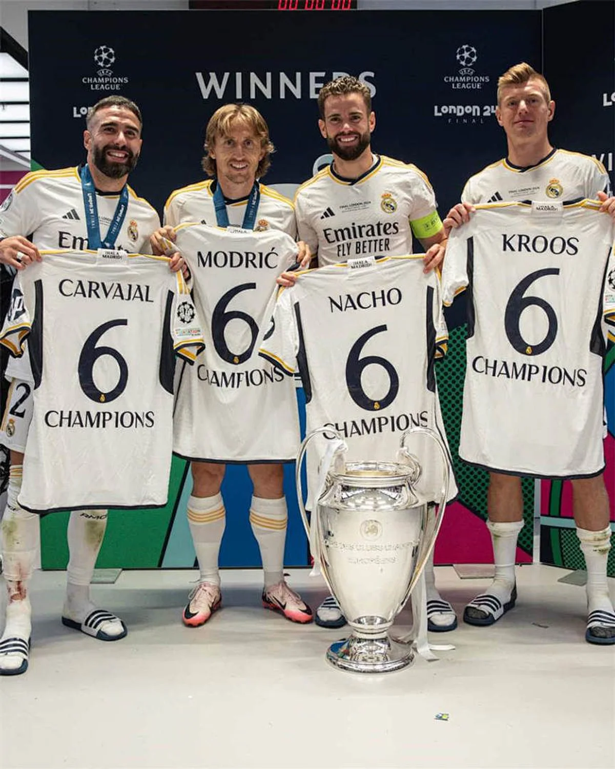 Real Madrid 2023/24 Real Madrid Home football jersey