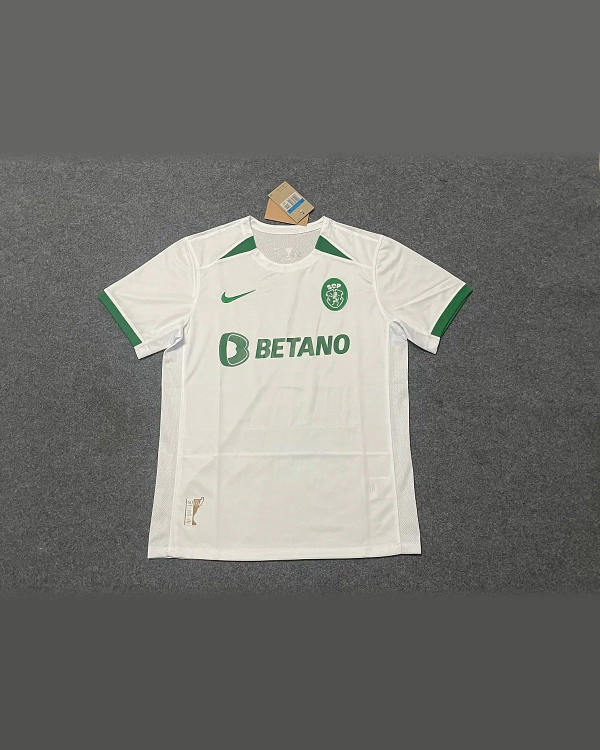 Sporting CP Nike Sporting CP White Green Away Football Jersey football jersey