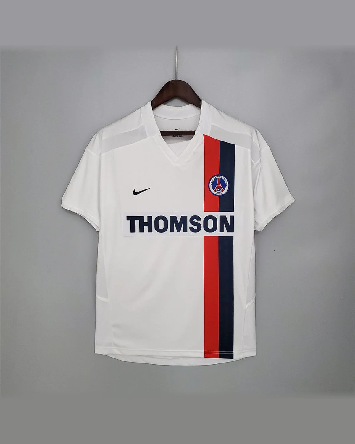 Paris Saint-Germain Paris Saint-Germain Retro PSG 02/03 Away White football jersey
