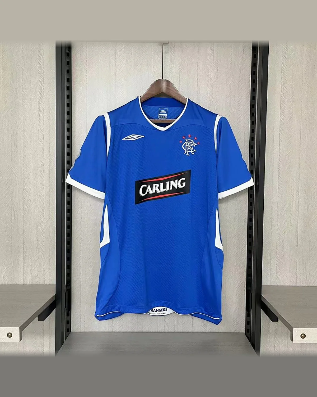 Rangers Retro 2008/09 Rangers home football jersey