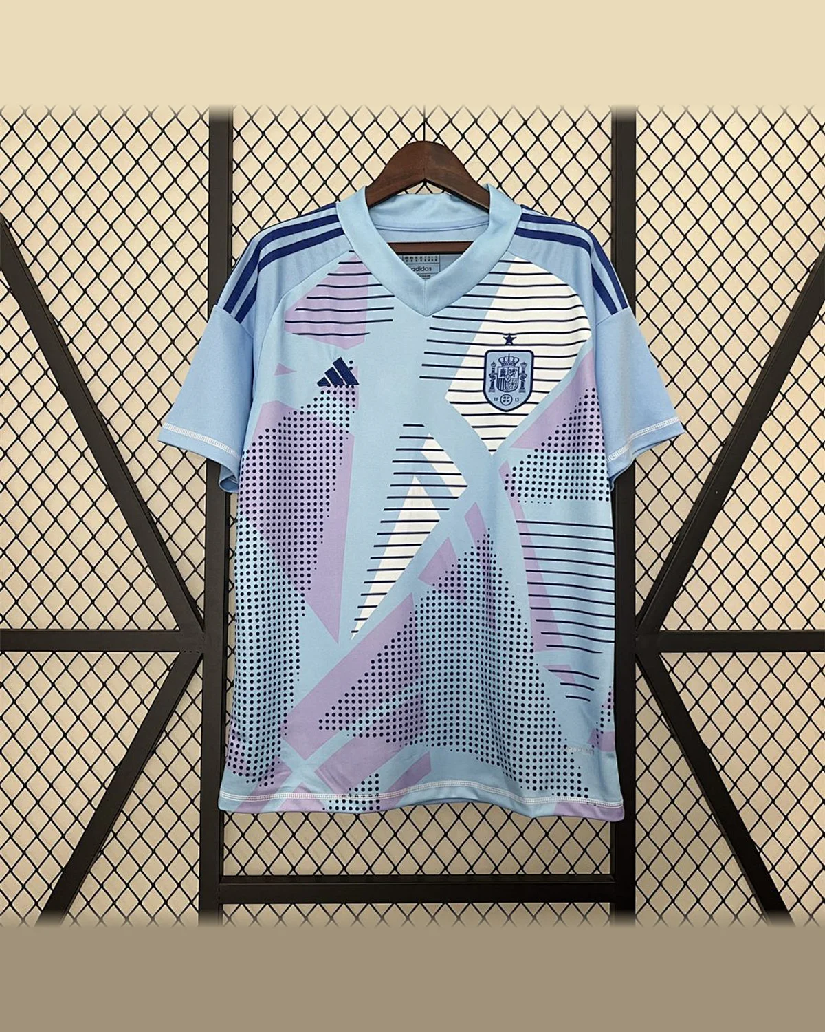 Spain Spain 2024/25 Euro Goalkeeper Uniform Jersey football jersey
