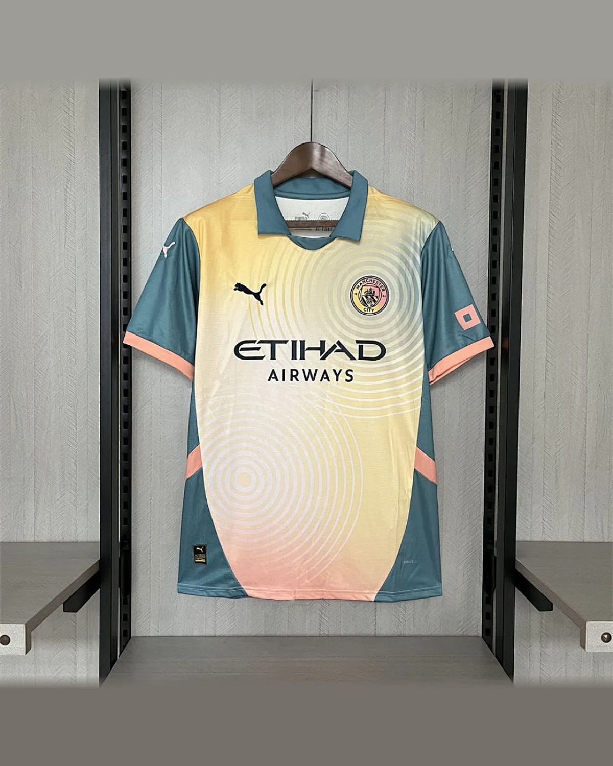 Manchester City 2024/25 Manchester City Four football jersey