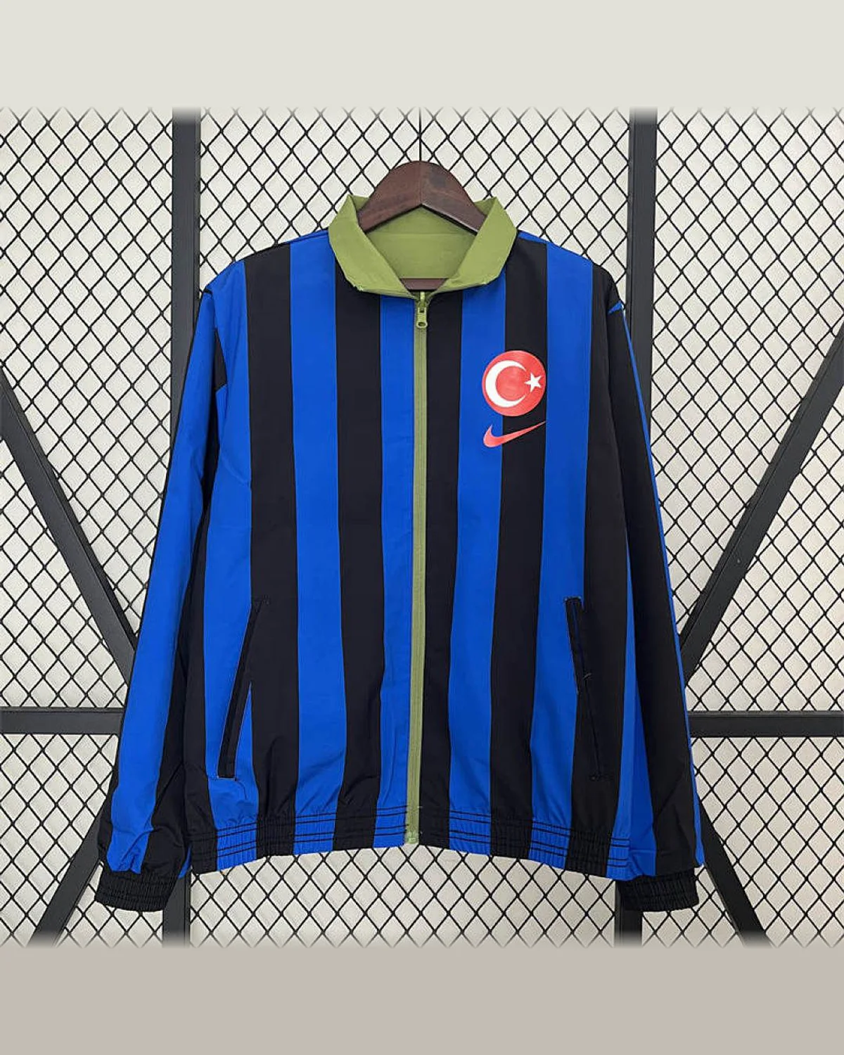 Türkiye 2024 Türkiye Trench Coat Reversible football jersey