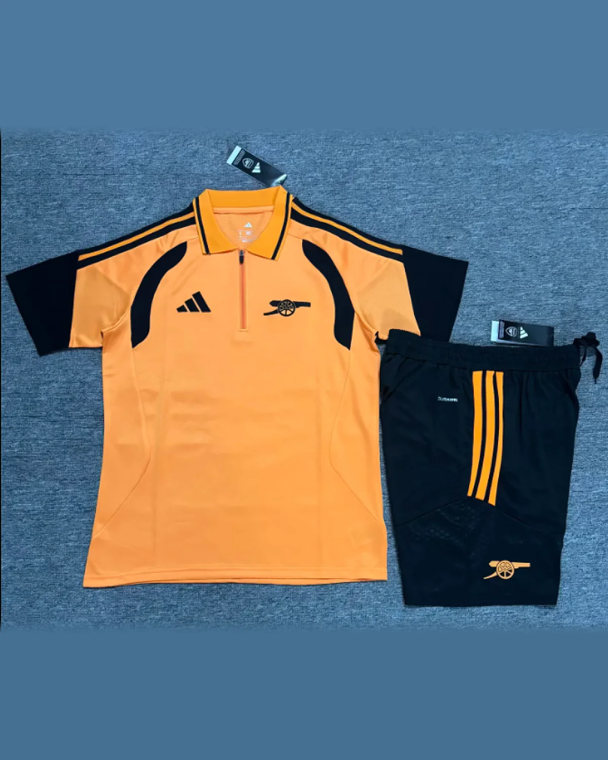 Arsenal 2026/27 Arsenal Orange Polo Shirt Set football jersey