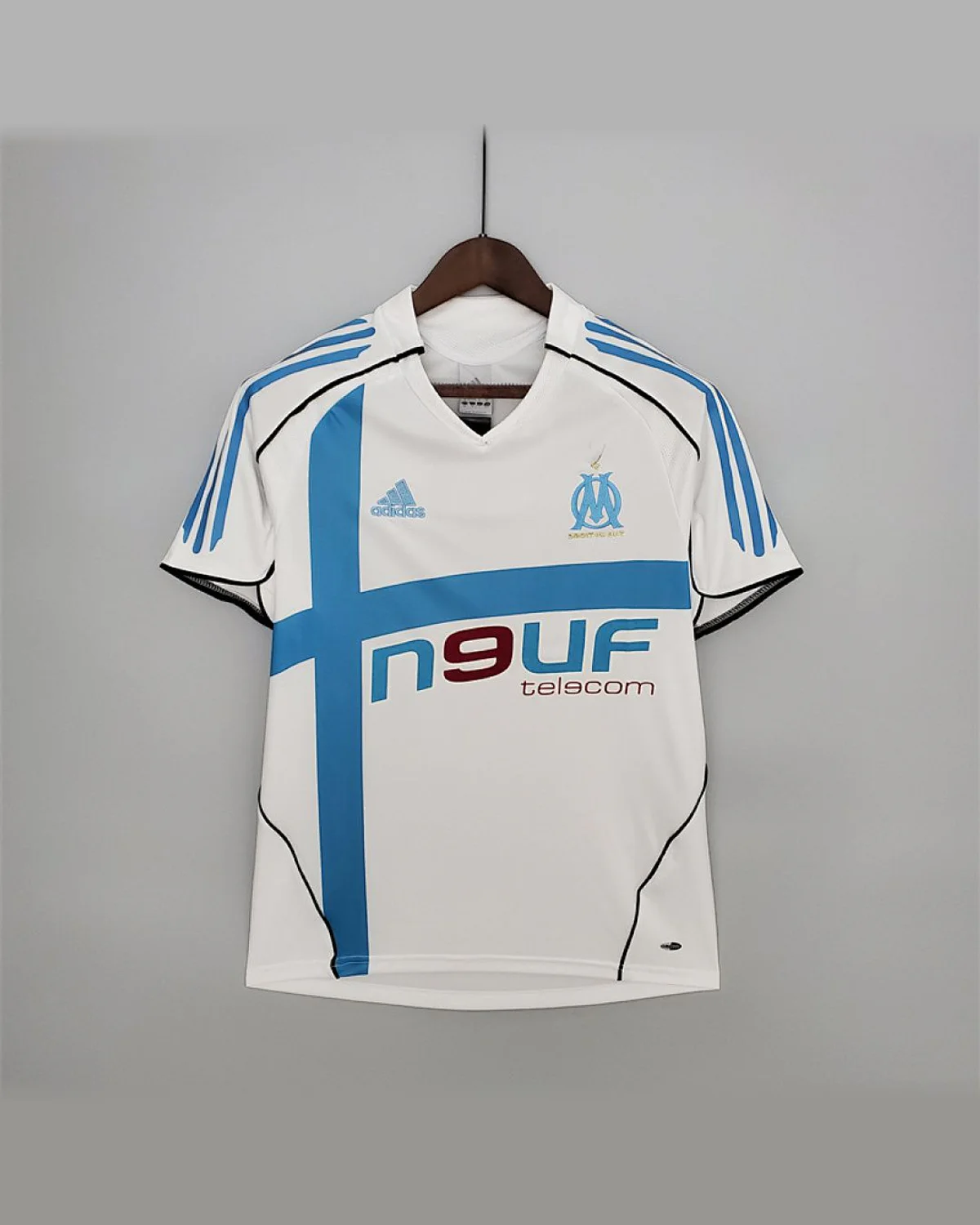 Olympique Marseille 2005/06 Marseille home retro jersey football jersey