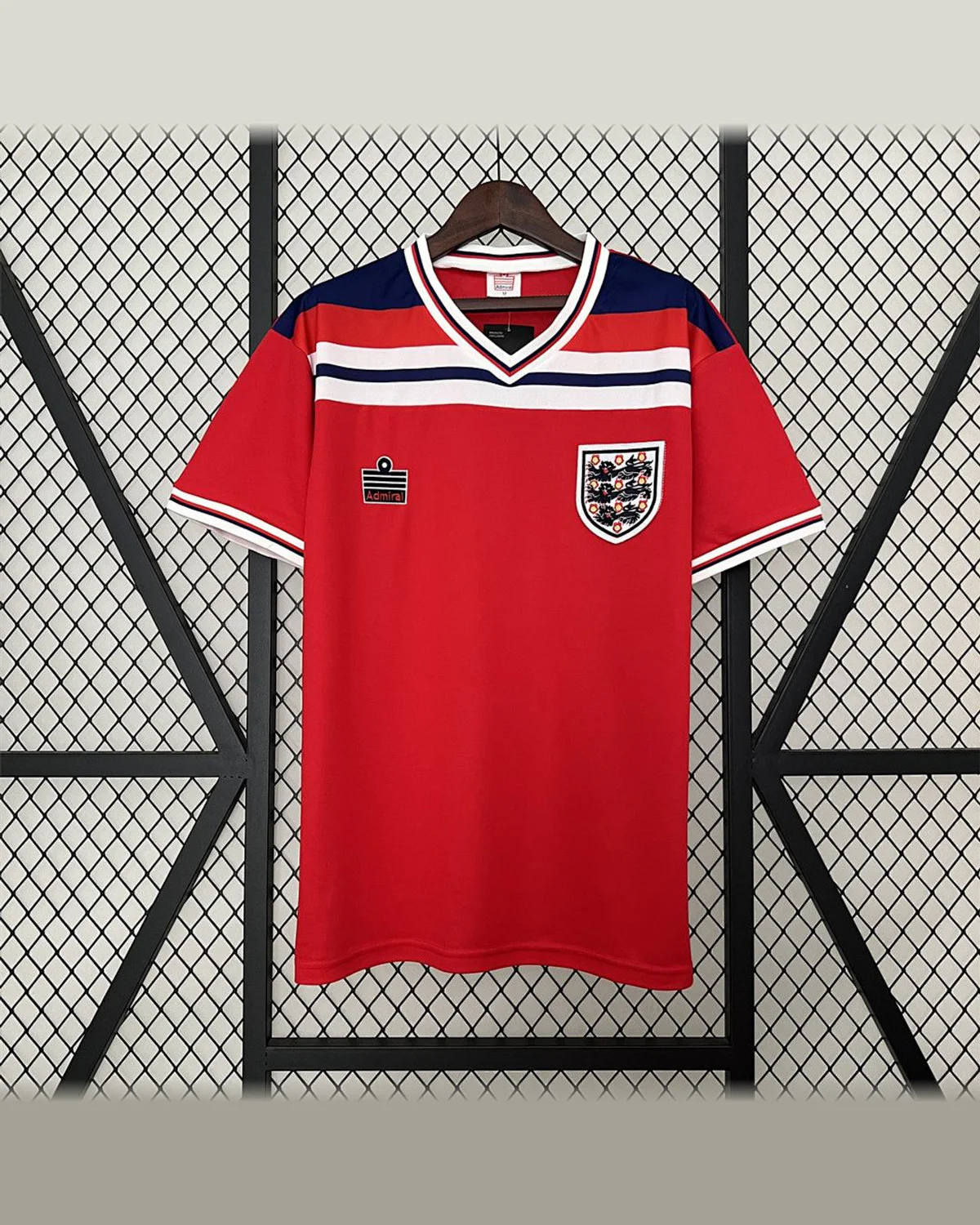 England Retro 1982 England Away football jersey