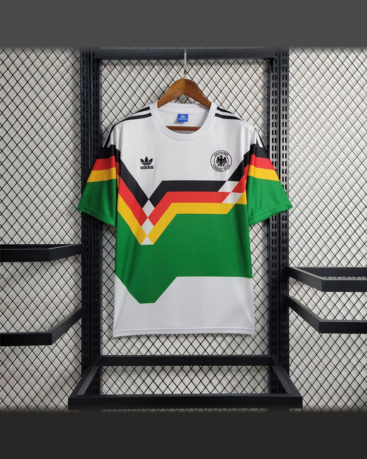 Germany Retro 1990 World Cup Germany football jersey