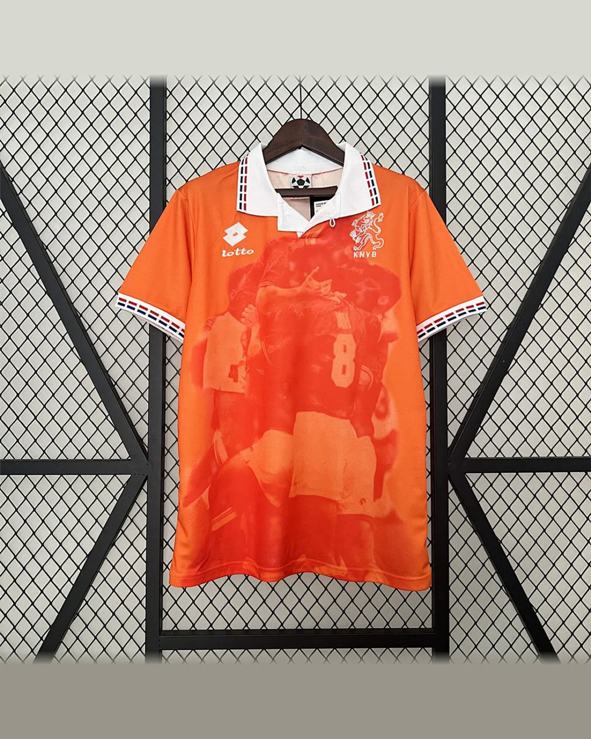 Netherlands Retro 1996 Netherlands Home football jersey