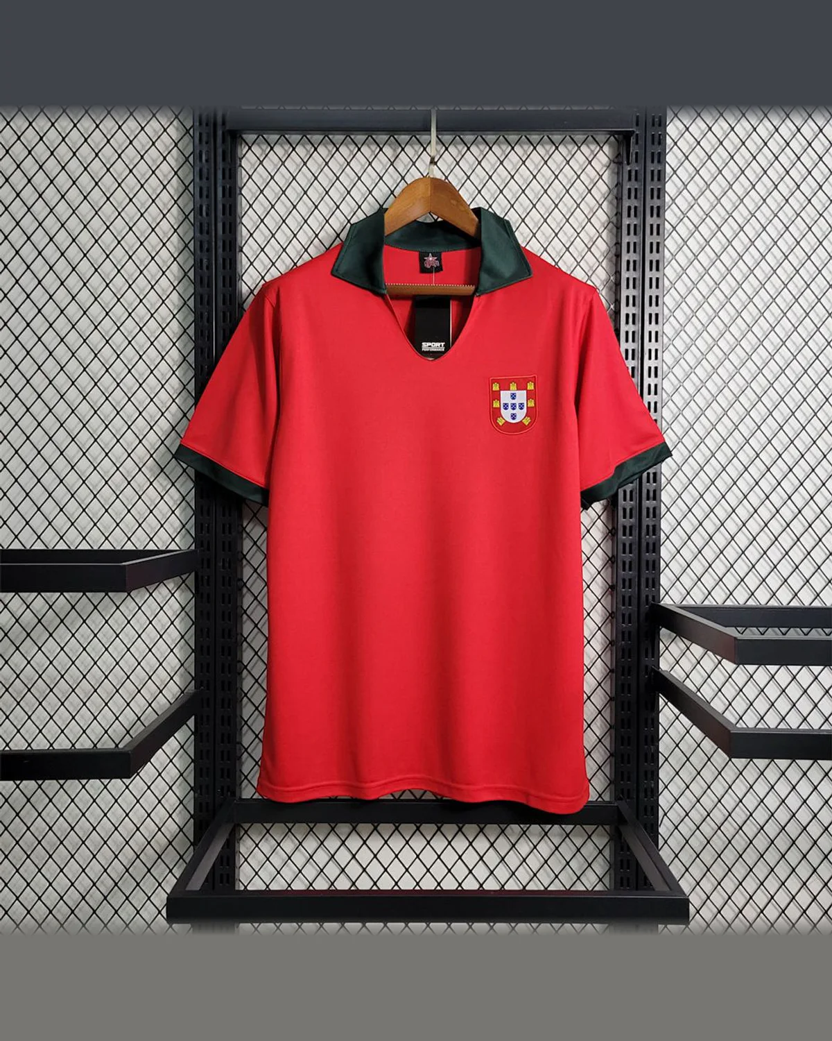 Portugal Retro Portugal 1972 Home football jersey