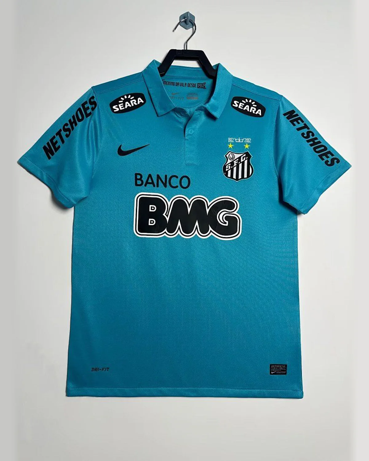 Santos 2012-13 Santos Second Away Kit With Badge football jersey