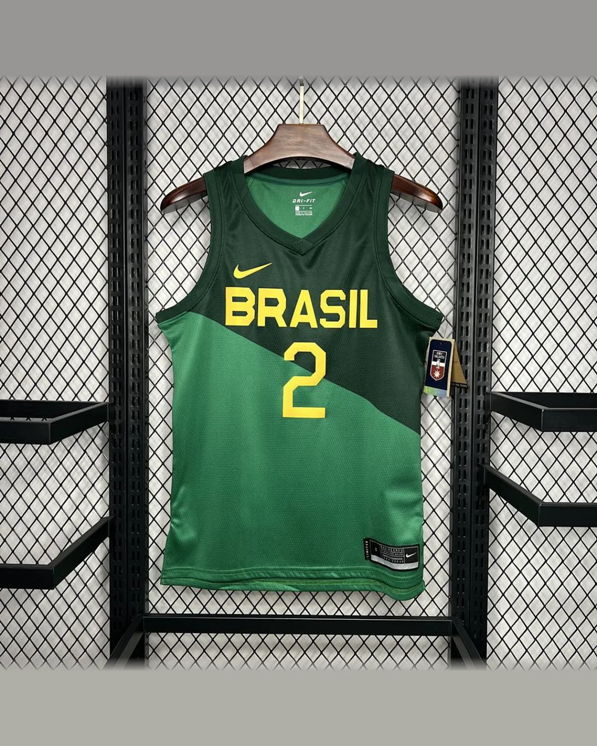 Brazil Brazil 2024/25 Yago#2 Away Basketball Jersey football jersey