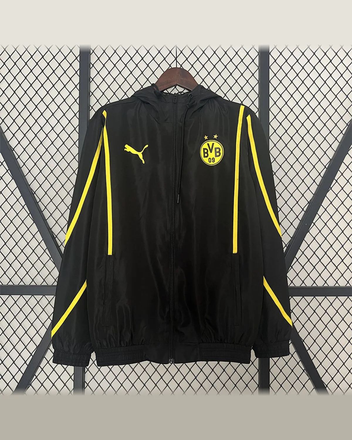Borussia Dortmund 2024/25 Dortmund Windbreaker football jersey