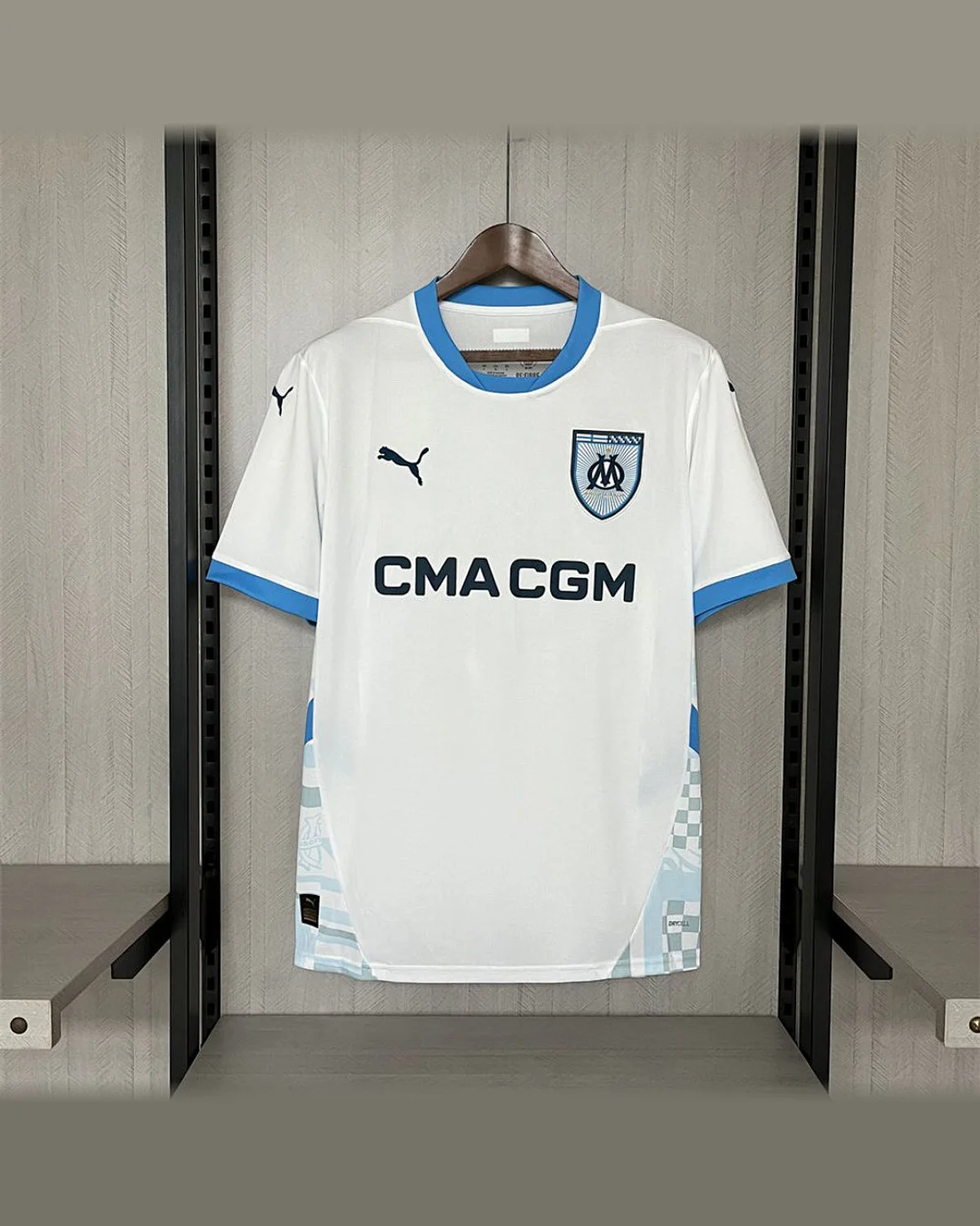 Olympique Marseille 2024/25 Marseille Home football jersey
