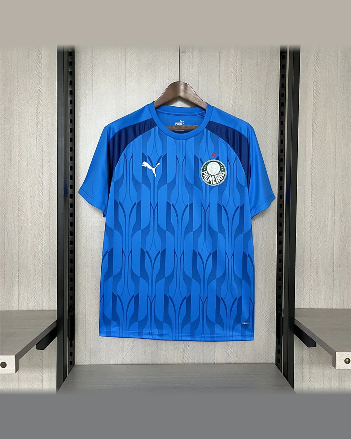 Palmeiras Palmeiras 2024/25 Blue Pre-Match Training Jersey football jersey