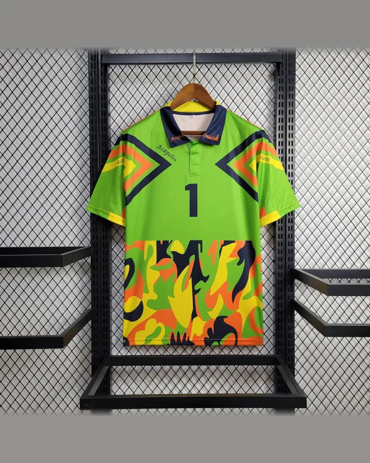 Mexico Retro Mexico Goalkeeper football jersey