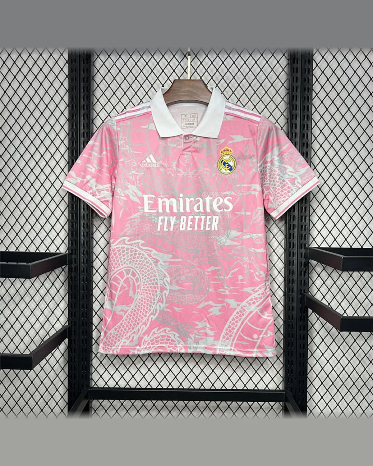 Real Madrid Real Madrid 2023/24 Pink Dragon Special Edition Jersey football jersey