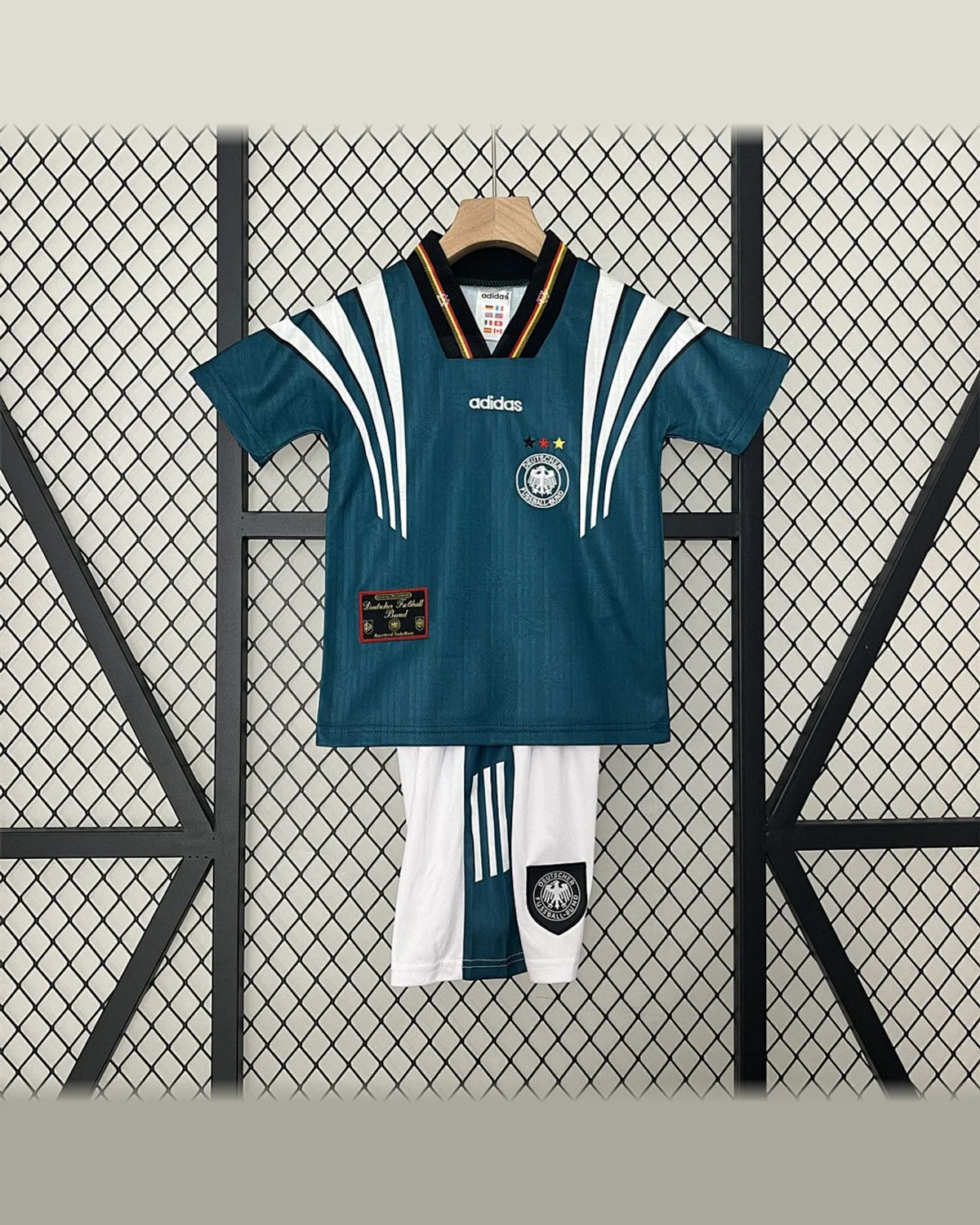 Germany Kids 1996 Germany Home football jersey