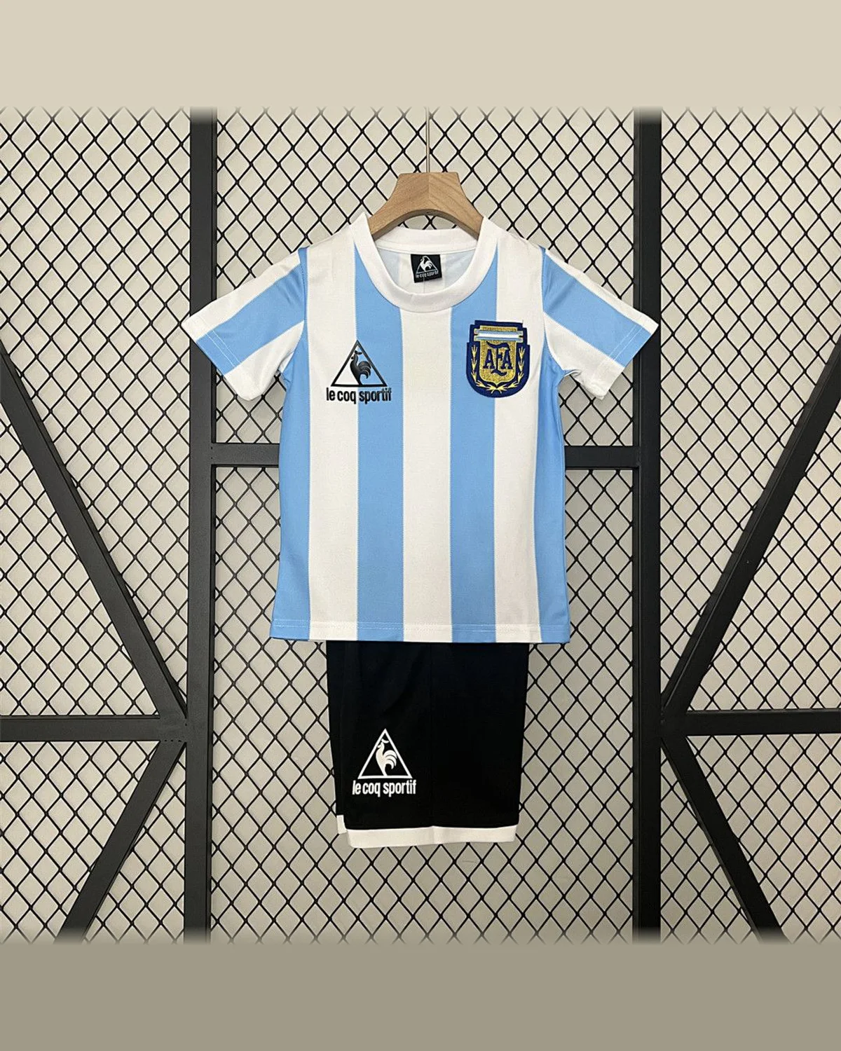 Argentina Retro 1986 Kids Argentina Home football jersey