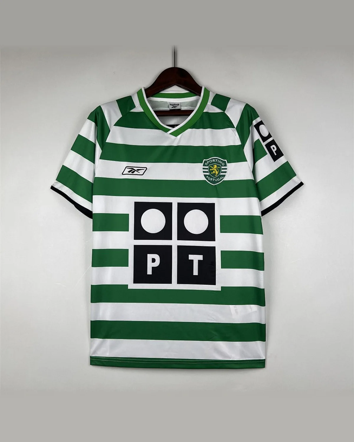 Sporting CP Retro 2003/04 Sporting Lisbon Home football jersey