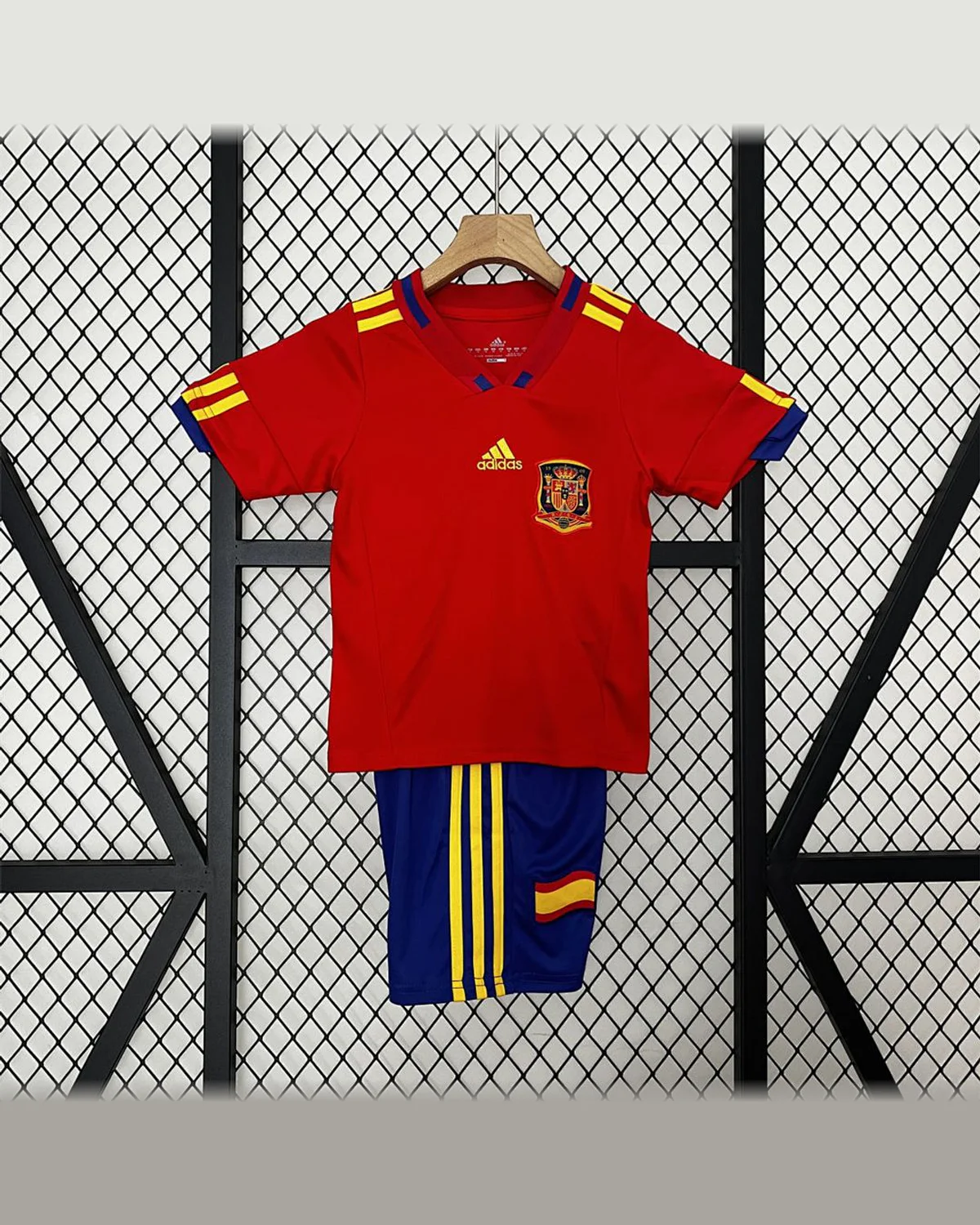Spain Retro 2010 Kids Spain Home football jersey