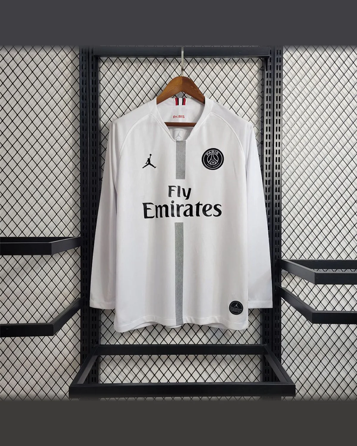 Paris Saint-Germain Paris Saint-Germain Retro PSG 18/19 Long Sleeve Black football jersey