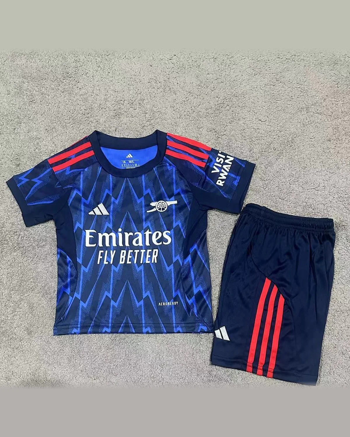 Arsenal 2025/26 Arsenal Away Kit Kids football jersey