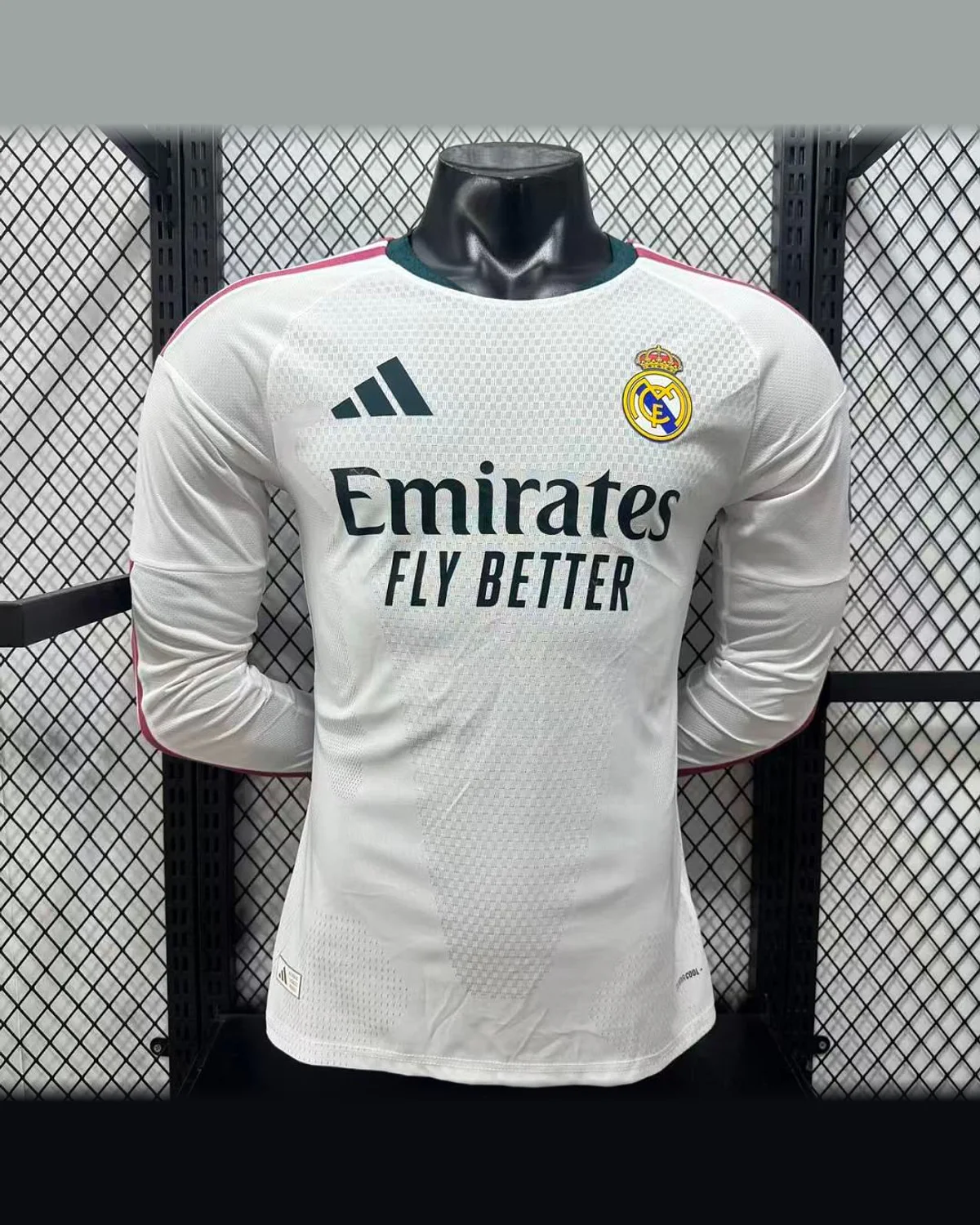 Real Madrid 2026/27 Real Madrid Home Long-Sleeve Jersey - Player Version football jersey