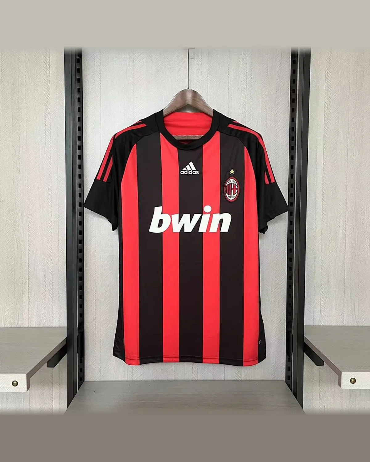 AC Milan Retro 08/09 AC Milan Home football jersey